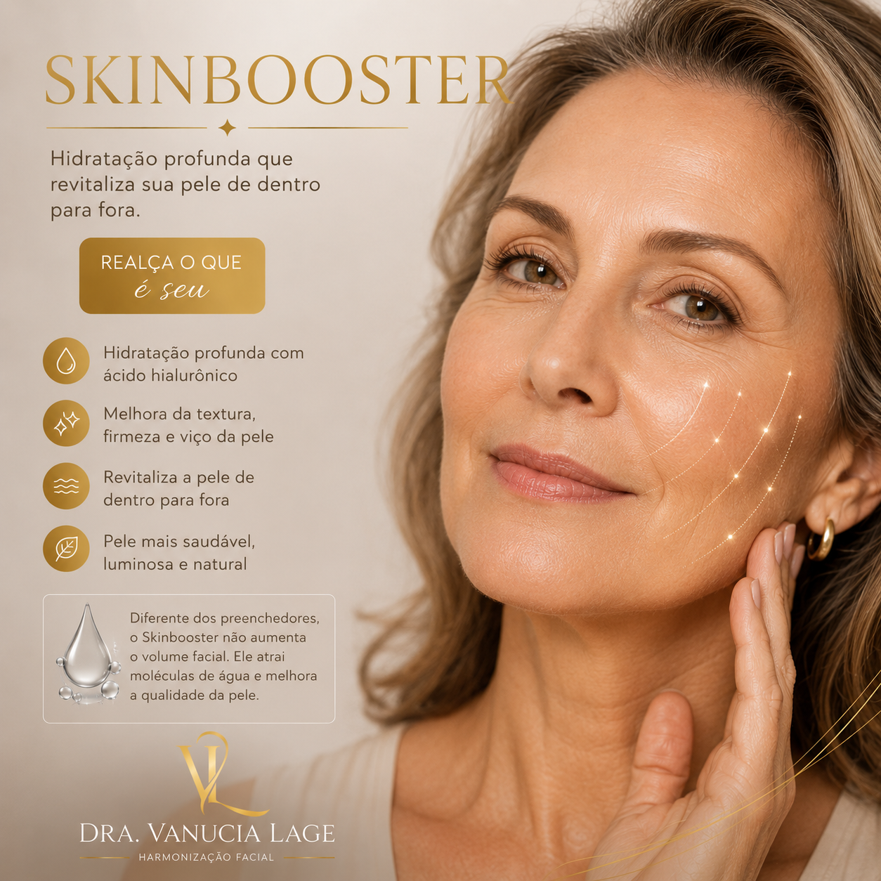 Procedimento de Skinbooster — Dra. Vanucia Lage