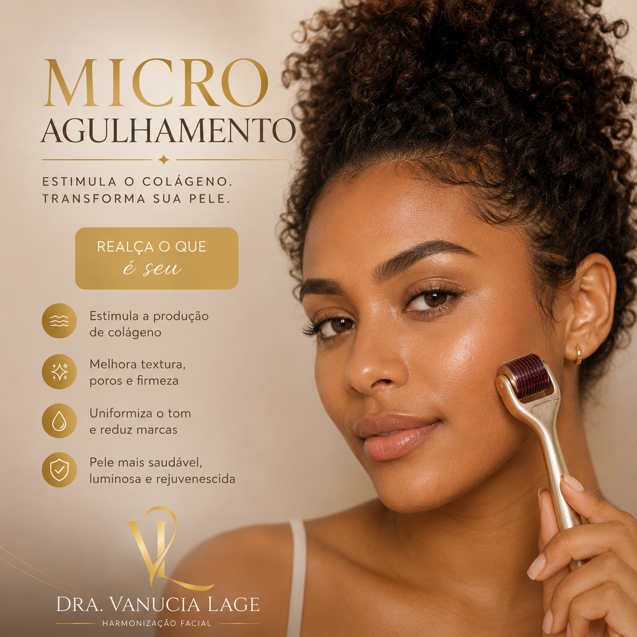 Procedimento de Microagulhamento — Dra. Vanucia Lage